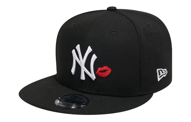 New Era MLB NY Logo Black Cap