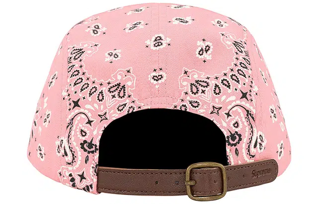 Supreme Bandana Camp Cap