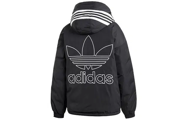 adidas originals Short Down Jacket Black Logo