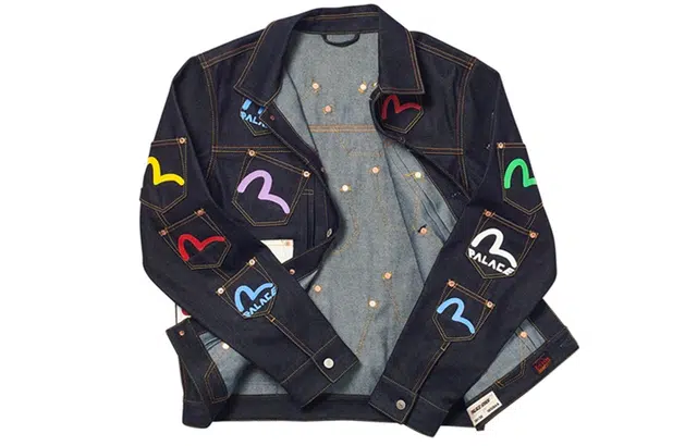 PALACE x EVISU Multi Pocket Jacket Logo