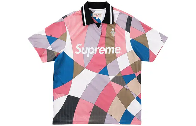 Supreme Week 16 x Emilio Pucci Soccer Jersey Polo