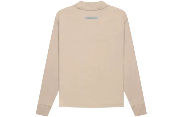 Fear of God Essentials Kids Ls Tee StringTan LogoT