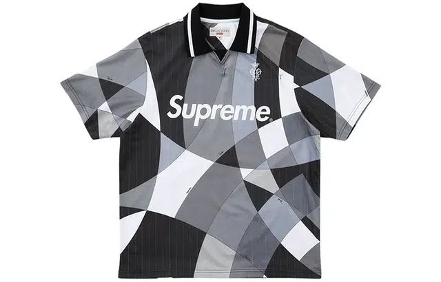 Supreme Week 16 x Emilio Pucci Soccer Jersey Polo