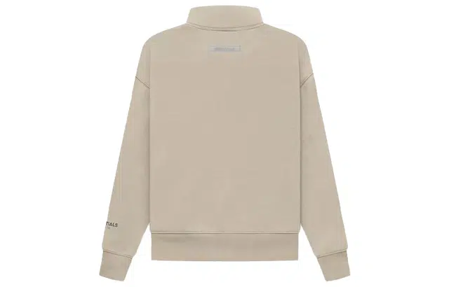Fear of God Essentials FW21 Kids Pullover Mockneck StringTan Logo