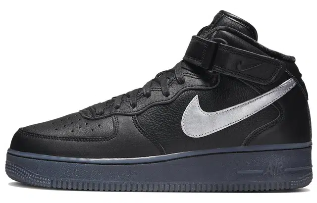 Nike Air Force 1 PRM "Black Metallic"