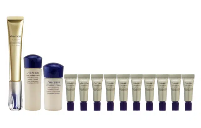 资生堂 抗皱亮白修护乳霜组合 补水