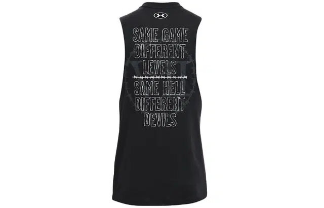 Under Armour Project Rock Running Tank Black