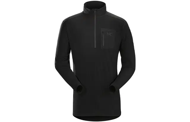 RC'TERYX Leaf Cold Wx Zip Neck AR - Wool T