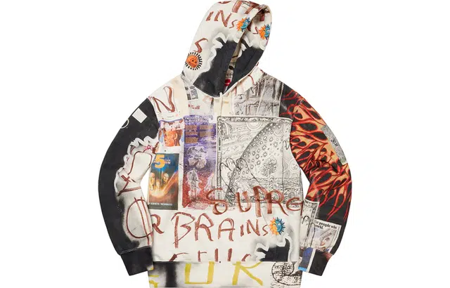 Supreme FW20 Week 8 LSD Spells Hooded Sweatshirt