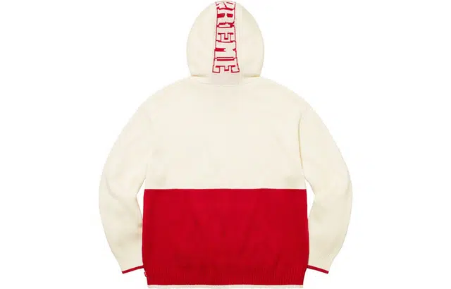 Supreme 2-Tone Hooded Sweater