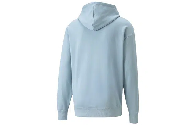 Puma Club Graphic Hoodie Light Blue