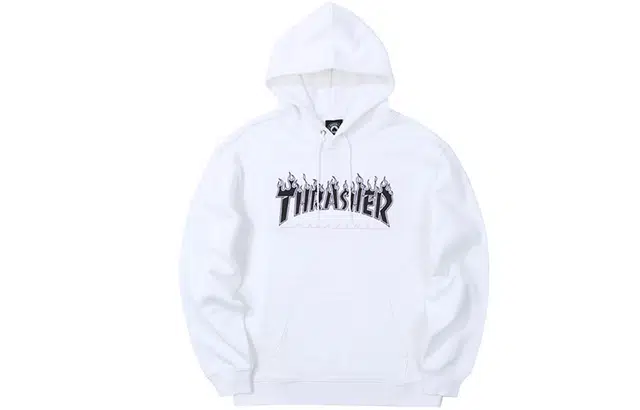 Thrasher Death Pink Flame Hooded Sweatshirt