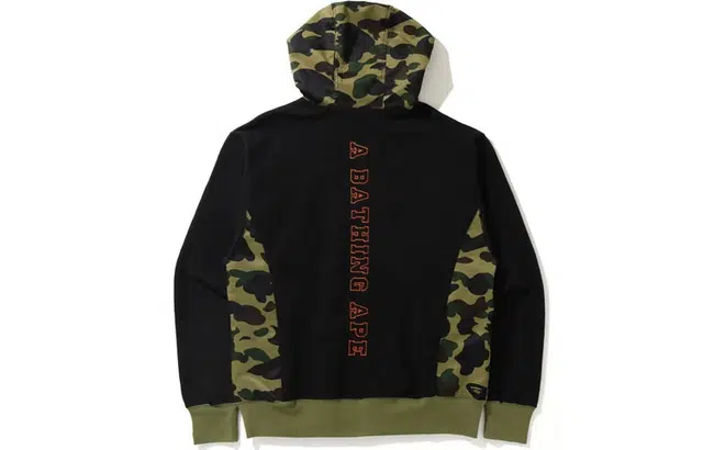 A BATHING APE LA CAMO COLLEGE TEE T BAPE