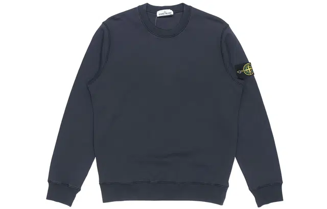 STONE ISLAND Garment Dyed Crew Sweat