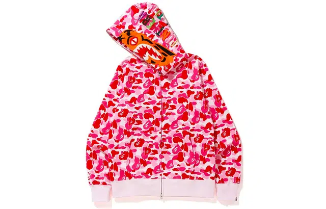 A Bathing Ape BAPE ABC Tiger Shark Hoodie