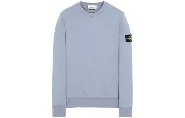 STONE ISLAND Garment Dyed Crew Sweat