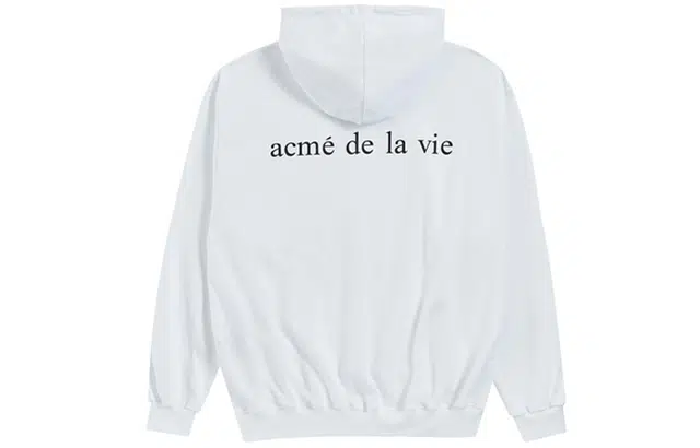 acme de la vie ADLV Pout Girl Sweatshirt White