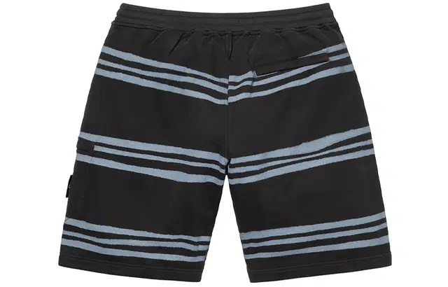 Supreme x Stone Island Warp Stripe Sweatshort