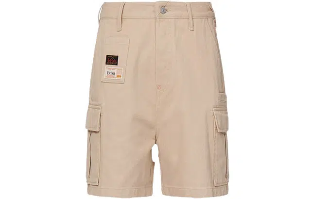 EVISU Cargo Shorts Sand