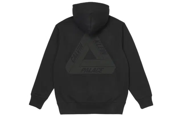 PALACE x Calvin Klein Tri-ferg Hood Black Logo