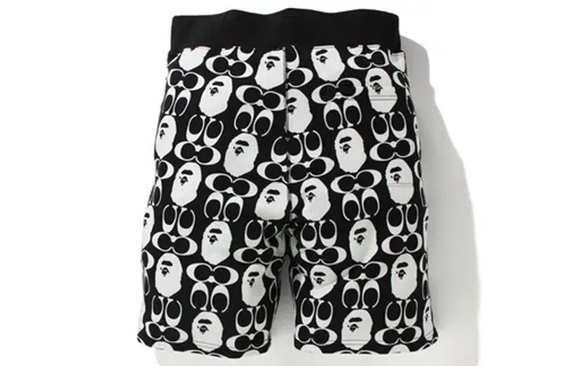 BAPE x COACH Logo Shorts