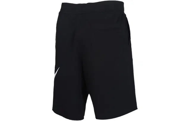 Nike Logo Print Shorts Black