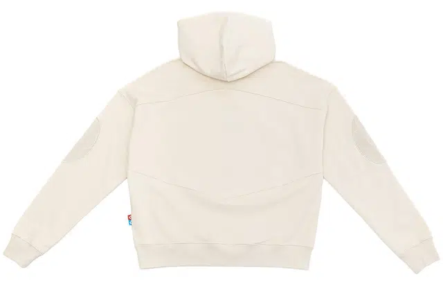 Vandy The Pink SS22 Patchwork Hoodie Off White