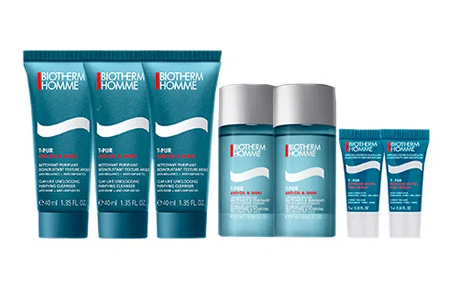 碧欧泉 男士控油洁面膏组合套组 小样版