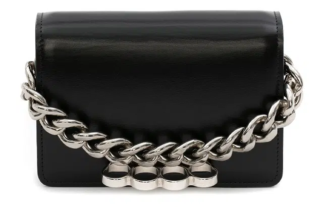 Alexander McQueen Four Ring Chain Mini Bag