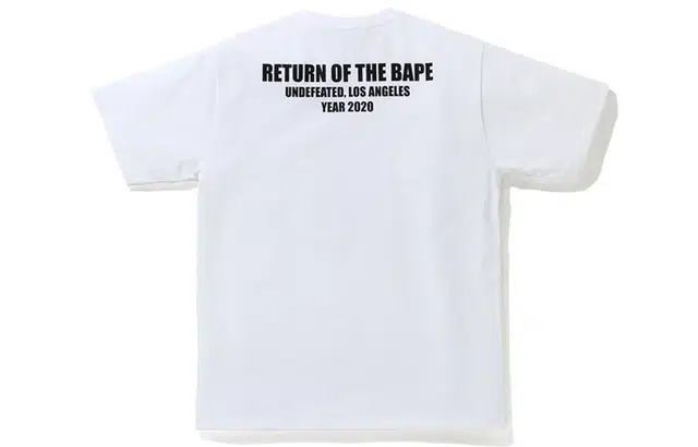 A BATHING APE x UNDEFEATED Ape Head Tee