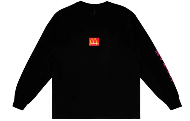 Travis Scott Cactus Jack x Mcdonald LogoT