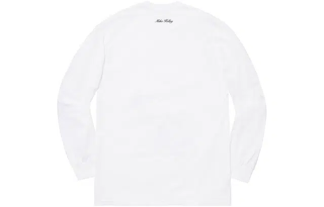 Supreme FW18 Mike Kelley AhhYouth LS Tee White T