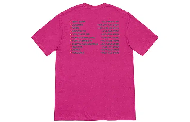 Supreme FW19 Week 1 New Shit Tee LogoT