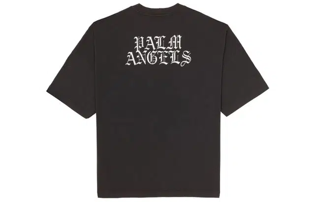 Palm Angels x Smiley SS21 T-Shirt Washed Black