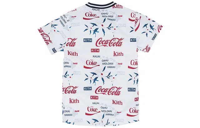 KITH x Coca-Cola x Mitchell Ness BP Hawaii Jersey T