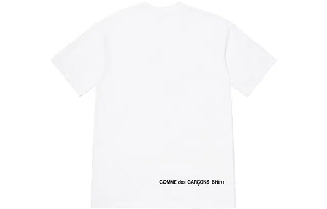 Supreme x Comme des Garcons SHIRT Split Box Logo Tee White LogoT