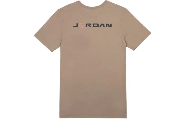 Jordan x CLOT Logo T-Shirt Khaki