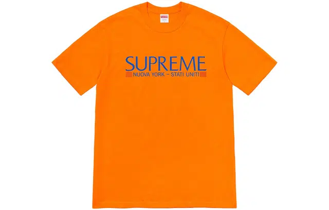 Supreme Week 1 Nuova York Tee LogoT