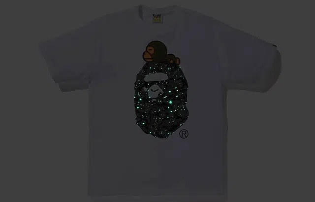 A BATHING APE Space Camo T