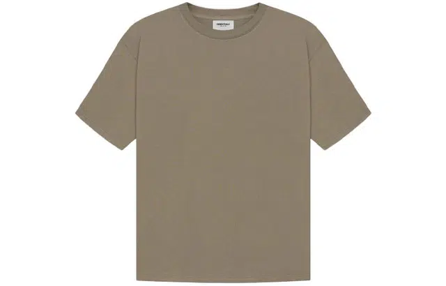 Fear of God Essentials SS21 Short Sleeve Tee Taupe LogoT