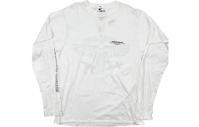 Travis Scott Cactus Jack Long Sleeve Hood Toyota Tee White T