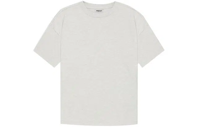 Fear of God Essentials SS21 Short Sleeve Tee Light Heather Oatmeal T