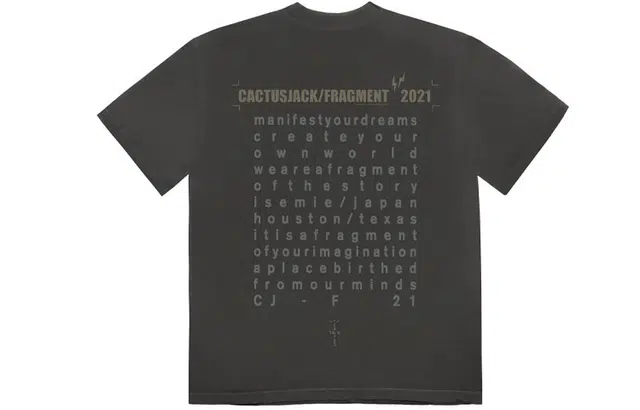 Travis Scott Cactus Jack x Fragment Design T