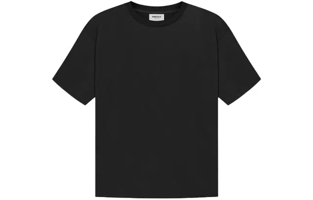 Fear of God Essentials SS21 Short Sleeve Tee Stretch Limo Black LogoT