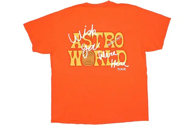 Travis Scott Cactus Jack Houston Exclusive Orange Tee T