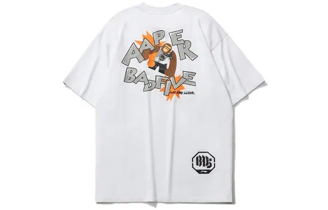 LiNing x Aape BADFIVE T