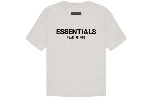 Fear of God Essentials SS22 Tee Light Oatmeal LogoT