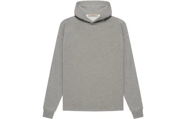 Fear of God Essentials SS22 Relaxed Hoodie Dark Oatmeal Logo