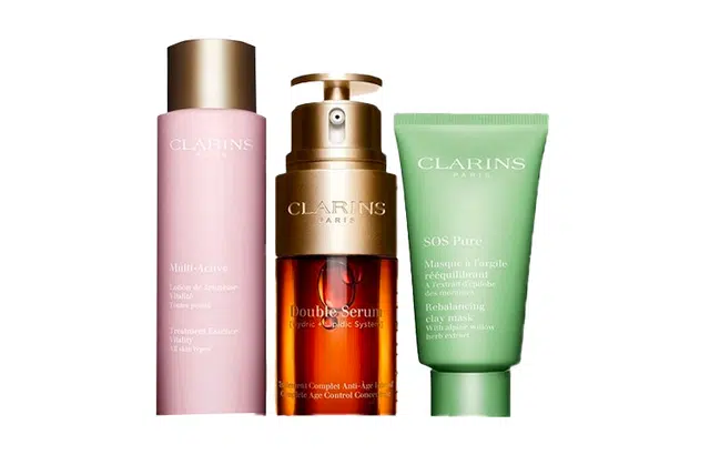 娇韵诗 粉水+绿膜+双萃精华套组 保湿滋润