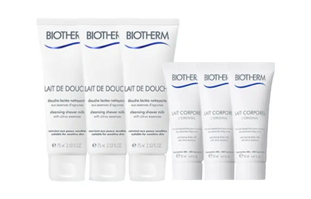 碧欧泉 大白瓶沐浴乳+身体乳套组 滋润